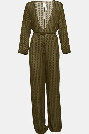 ERES Textured Lurex Silk Blend Jumpsuit M