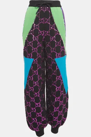 Gucci GG Sequin Rib Knit Sweatpants XS