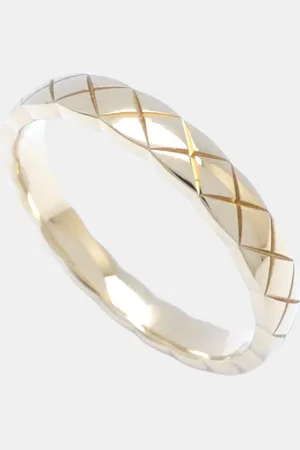 CHANEL 18K Gold Coco Crush Mini Ring EU 57