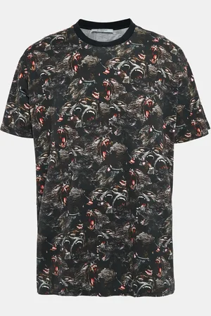 Givenchy Baboons Print Jersey Crew Neck T-Shirt M