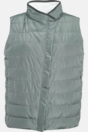 Brunello Cucinelli Synthetic Puffer Down Vest L