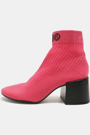 Maison Margiela Knit Fabric Ankle Length Boots Size 39