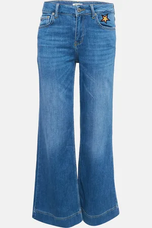 Zadig & Voltaire Deluxe Embroidered Denim Plume Brode Jeans S Waist 26"