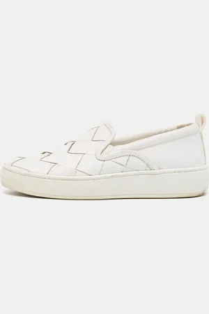 Bottega Veneta Leather Dodger Slip On Sneakers Size 38