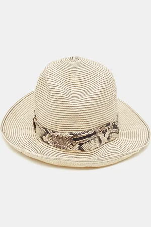 Roberto Cavalli Straw Fedora Hat