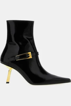 Saint Laurent Saint Laurent Patent Leather Lee Ankle Boots EU 37