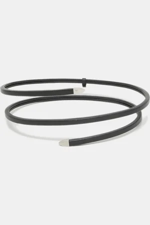Bottega Veneta Leather Spiral Belt M