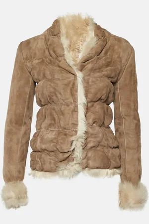 Joseph Suede and Fur Jacket S
