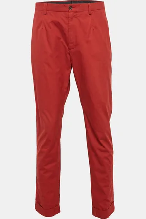 Dolce & Gabbana Dolce & Gabbanna Cotton Straight Leg Pants XXL