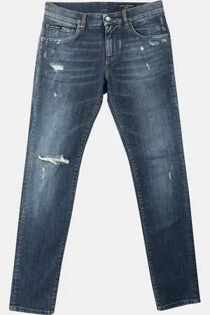Dolce & Gabbana Denim Skinny Ripped Jeans XS