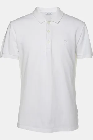 VERSACE Cotton Polo Shirt L