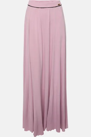Roberto Cavalli Viscose Maxi Skirt L