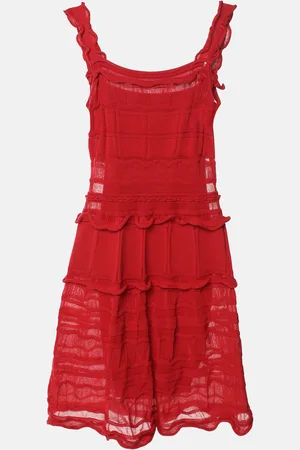 Lanvin Knit Knee-Length Dress TL