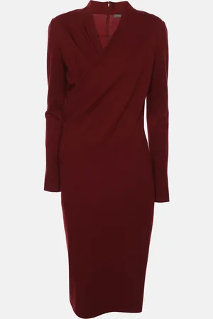 Alexander McQueen Fabric Midi Dress S
