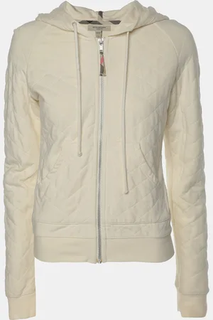 Burberry Quilted Fabric Hooded Jacket XS