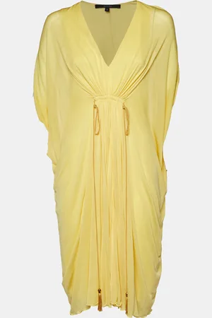 Gucci Jersey V-Neck Kaftan Dress S