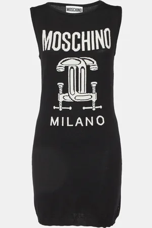 Moschino Jumper Knit Dresses for Women new collection Autumn 2024 prices in Dubai FASHIOLA UAE