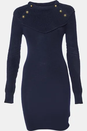 Isabel Marant Wool Knit Mini Sweater Dress S
