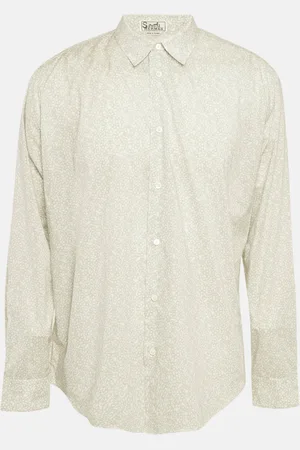 Hermès Printed Cotton Long Sleeve Shirt XXXL