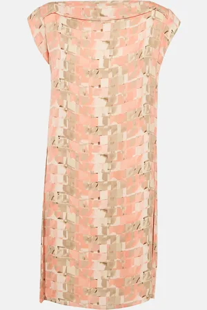Emporio Armani Printed Silk Short Dress M