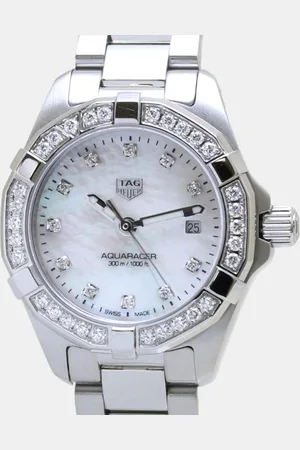 Tag Heuer Stainless Steel Aquaracer WBD1415.BA0741 Quartz Women