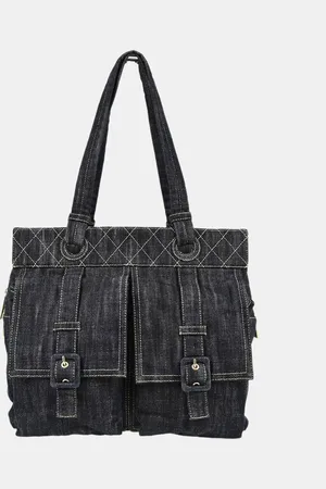 CHANEL Denim Tote Handbag
