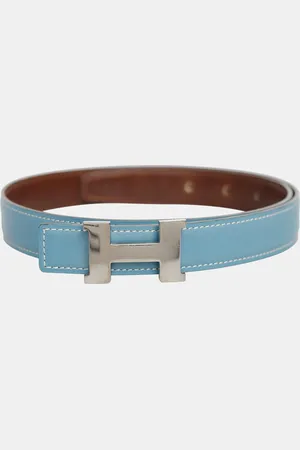 Hermès Vintage Reversible H Leather Belt
