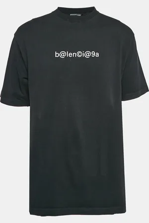 Balenciaga Logo Print Cotton T-Shirt XS