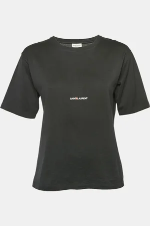 Saint Laurent Saint Laurent Cotton Logo Print T-Shirt M