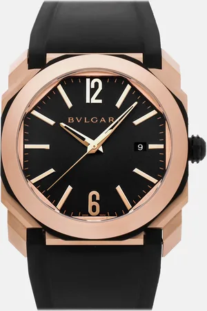 Bvlgari 18k Rose Gold Octo 103203 Automatic Men