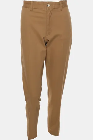 Ralph Lauren Khaki Stretch Fabric The Slim Chino Trouser S