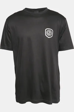 Giorgio Armani Printed Cotton Jersey Crew Neck T-Shirt XXL