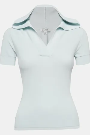 Alaïa Light Jersey Hooded Top S