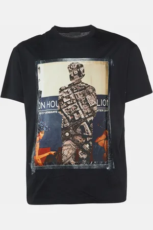 Prada Printed Cotton Short Sleeve T-Shirt XL
