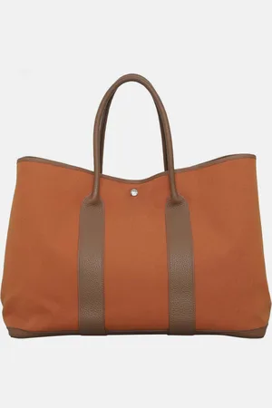 Hermès Toile Garden Party 49 Voyage Bag