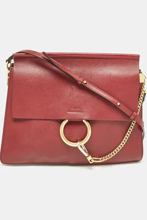 Chloé Leather Medium Faye Shoulder Bag