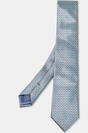 BRIONI Printed Satin Tie