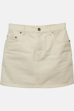 Saint Laurent Denim Mini Skirt S