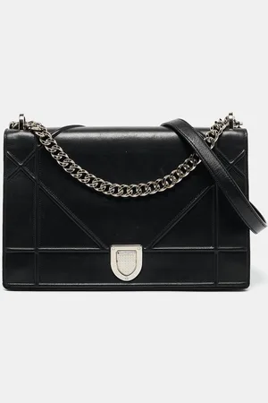 Dior Leather Large ama Flap Shoulder Bag