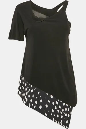 Roberto Cavalli Jersey Asymmetric Top M