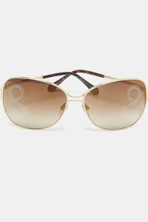 Roberto Cavalli Gradient Gambassi 1060 Butterfly Sunglasses