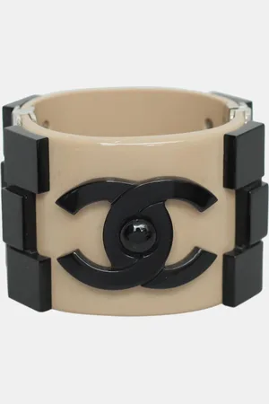 CHANEL CC Boy Brick Cuff Bracelet