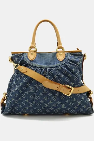 LOUIS VUITTON Monogram Denim Neo Cavi Gm Tote Bag