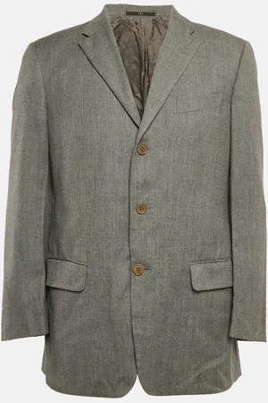 VALENTINO Wool Single Breasted Blazer L