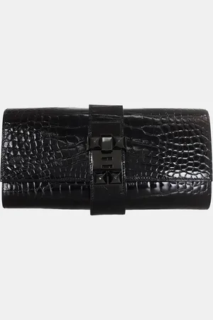 Hermès Shiny Alligator So Medor Clutch