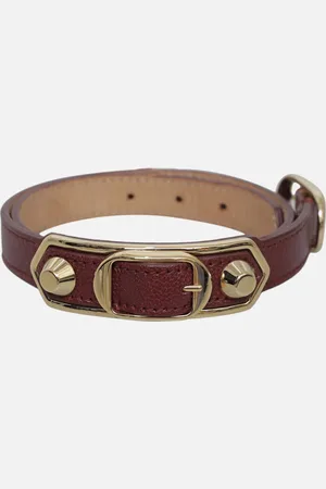 Balenciaga Metalic Edge Triple Tour Bracelet