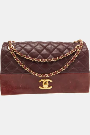 CHANEL Quilted Leather Jumbo Soft Elegance Flap Bag