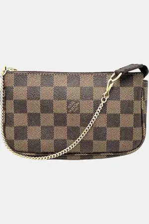 LOUIS VUITTON Canvas Mini Pochette Accessoires Clutch