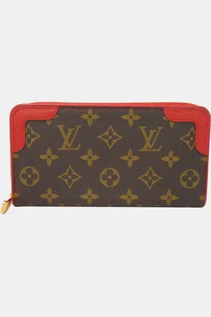LOUIS VUITTON Canvas Zippy Wallet