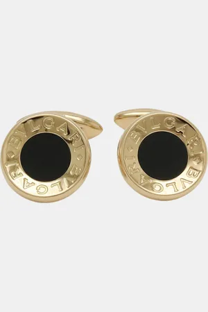 Bvlgari 18K Gold Cufflinks